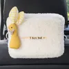 Mignon de voiture de dessin animé Portez en tissu arrière Boîte de carvins suspendus couvercles de serviette de serviette de serviette de serviette de serviette accessoires pour filles pour filles