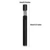 Mini Colorful Aluminium Alloy Spring Filter Pipes Dry Herb Tobacco Cigarette Holder Catcher Taster Bat One Hitter Shark Gear Digger Smoking High Quality DHL
