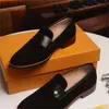 A1 28 Mocassini uomo stile Luxury Leather Slip On Flats Uomo Scarpe casual Designer Mocassini italiani Scarpe da guida formali Taglie forti 6.5-11