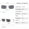 Mannen Bril Titanium RICHTLOCHTE Oogglazen Myopia Mannelijke Recept Glas Optische Frames Clear Eyewear met originele doos