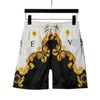 Designer style new luxury casual men's shorts snake pattern flower embroidery mens swimming shorts high street fashion Medusa beach pants#919