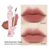 Lip Gloss Matte Mulheres Beleza Cosmética Maquiagem Veludo Líquido Batom Sedoso Suave À Prova D 'Água Fácil de UsarLip