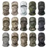 Bandanas Full Face Mask Hat Wargame Armia wojskowa taktyczna Balaklava rowerowe rowerowe rowerowe polowanie na dekolt Tarcza piesza Camo Scalves4642615