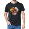 Unisex 100% cotone 42 La risposta alla vita L'universo e tutto Douglas T-shirt da uomo nera da donna T-shirt morbida 220521