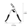 Hot Selling Mini Protable Metal Eyelash Curler Black Silver Manual Eye Lash Clip Eyelash-Curling-Tool Tweezers For Eyelashes Rolling Beauty Makeup Tools ZL0872