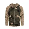 2 adet Setler Trailsuit Erkekler Kapşonlu Sweatshirt Pantolon Kazak Hoodie Sportwear Suit Erkek Kamuflaj Joggers Kış Giysileri 220718