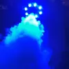 RGB LED Smoke Machine 500W 8 LEDs Fog Machine Halloween Fogger Smoking Machines DJ Club Stage Lighting