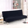 solid color folding sofa bed cover sofa covers spandex stretch elastic material double seat cover slipcovers for living room 220513