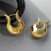 Francuskie kolczyki w kształcie litery U stadnina żeńska minimalistyczna osobowość metal zimny wiatr prosta moda biżuteria