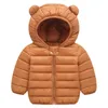 Baby Girls And Boys Down Jacket Winter Hooded Warm Jackets For Boys Beautiful Toddler Children Clothes 1-5 Year Children Clothes J220718