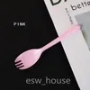 50pcs/set Disposable Plastic Flatware Spoons Forks for Cake Ice Cream Salad Fruit Dessert Soup Tea Coffee Party Cake Baking Shop Supplies