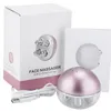 EMS Micro-current Face-lifting Instrument Lift Face Roller Ball Charging Electric Massager to Relax the Skin