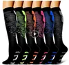 New Compression Socks Graduated Crossfit Training Recovery Cycling Travel Stocking Outdoor Men Women Running Sports Socks