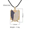Anime Attack on Titan Investigation Corps Logo Necklace Necklace Peripheral Wholesale