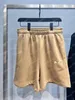 22ss męskie designerskie szorty spodnie małe paryskie hafty wiosenne letnie bawełniane spodnie typu Casual biały czarny xinxinbuy XS-L