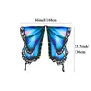 Écharbes Butterfly Wings Châle Halloween Costume Ladies Cape Sweet Soft Fairy Fairy Costumes ACCESSORY Festival Rave Dresscarves4519641