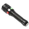 Haute puissance forte magnétique rouge vert blanc lumière rechargeable LED de poche Torch6096385