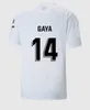 22 23 Cavani Valencia 축구 유니폼 Camisetas de Futbol Gaya Kluivert 남자 키트 축구 셔츠 2022 2023 Rivero C.Soler Nico S.Lino Hugo G. Almeida Home S.castillejo