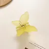 Super Fairy Butterfly clip shark clips female summer back of head hair clip small headdress new