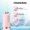Leistungsstarke Dental Wasser Jet Pick Flosser Mund Waschmaschine Tragbare Munddusche für Zahnaufhellung Reinigung Gesundheit 220510