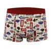 Underpants Boy Underwears Men Modal Boxers Fashion Printed Student Cartoon Print Boxer Shorts Male Comfortable Panties UnderpantesUnderpants