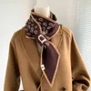 Luxus Marke Design Brief Gestrickte Frauen Winter Warme Lange Dünne Kleine Schal Weibliche Halstuch Schals