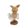 Everyday Collection Jahr niedliche Schwein Figur Miniatur Fee Garten Dekoration Hogar Ornamente Home Schreibtisch Dekor Geschenk 220406