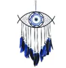 Blue Dreamcatcher Wall Art Decoratie Good Luck Charm Eye Dream Catcher voor Wall Decor Home Offices Living Spaces