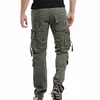 Pantalons pour hommes Mode Militaire Cargo Hommes Pantalons Salopette Casual Baggy Armée Hommes Plus Taille Multi poche Tactique 220826