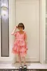 Summer Girls Dress Tops Children Barn Girl Bow Princess Dresses Baby Fashion Children Party Clothing3491184