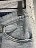 Jeans da uomo Moda uomo Zc9699 Uomo 2022 Runway Luxury Design europeo Abbigliamento stile partyUomo