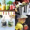 UPS Reusable Metal Drinking Straws Stainless Steel Home Party Bar Accessories Straight Bent Tea Coffee Drinking For Tumblers Mason
