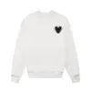 Amis Designer Hommes Automne Broderie Sweat à capuche High Street Femmes Sweatshirts Coeur Rouge Ensemble Tête Revers Lettres Amour Manches Longues Couples457