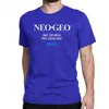 Funny Fatal Fury Neo Geo Startup Screen Tshirt Men Round Collar Cotton T Shirt Short Sleeve Tee for 220616