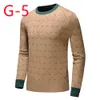 Pulls pour hommes Designer Hommes Mâle Femme Sweatshirts Coton Tricot Col Rond Styliste Vêtements à la mode Automne Hiver Sweat-shirt Pull en laine Q8SZ