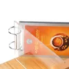 155x95mm Papier Fotoalbum Stand Acrylic Menu Cover Menu Kaart Voedingslijst Display Rack Houten Picture Photo Frame Tafel Label Houder Houder