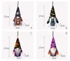 Dwarf Doll Pendant Party Supplies New Halloween Decorative With Light Plush Toys Tree Charm Santa Xmas Gifts Spider Bat Faceless 6hb3 Q2