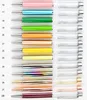 Creative DIY Blank Ballpoint Pen Student Glitter writing pens Colorful Crystal Ball pens ZC1178