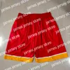 22 2021 Team Basketball Short Just Don co-märkta Red Sport Shorts Hip Pop Pant med fickdragare Sweatpants Purple White Black Blue Yellow