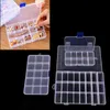 Storage Boxes & Bins 10/15/24grid Practical Adjustable Compartment Plastic Box Jewelry Earring Bead Screw Holder Case Display Organizer Cont
