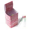 DHL Free 36 pcs one box smoking pipe Glass Love Rose Glass Tube With Plastic Flower tobacco pipes Smoke Accessories