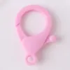 Keychains plastic kreeft sluit lichtgewicht kleurrijke sleutelhanger hanger clip hangende ornament snap hook diy accessoires bnkeychains bnkeychains