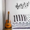 Decoração de parede com notas musicais Metal Music Notes Wall Art Decoração de notas com tema musical