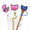 DIY Crystal Epoxy Cartoon Resin Mold tumbler Straw Toppers Silicone for Straw Decoration