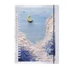 Notepads B5 Oil Painting Loose-leaf Binder Notebook Detachable Simple Ins Wind Line Grid Inners School Office Stationery SuppliesNotepads