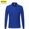 Polo da uomo personalizzata Manica lunga da uomo e da donna Polo da uomo Moda casual Slim Fit Polo da uomo Maglie Arrivo Top 220608