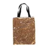 Sublimation female Blank Magical single-shoulder Sequins tote bag For heat transfer Printing DIY Sequin shopping bags