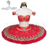 Red Spanish Corsaire Yagp Competiton Tutu Women Professional Pancake Tutu Costumebt8982b