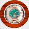 Montre de Luxe Women Watches 42mm Automatic Machine Movement 316 Fine Steel Case Luxury Watch Wristwatches Ice Blue Night Light
