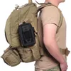 Outdoor Bags Tactical Molle Waistväska Militärbälte Påse Paket Ridning Rese Pocket Sport Camping Vandring Jakt Tillbehör